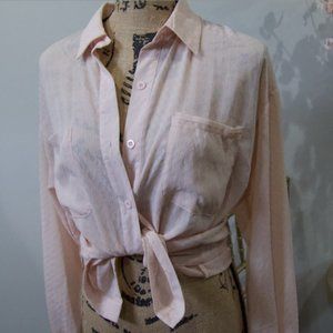 Nasty Gal Button Up Blouse